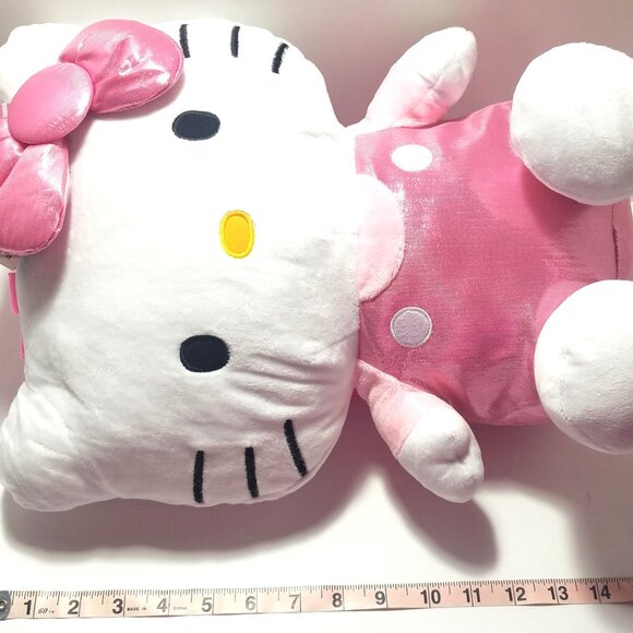 Hello Kitty Plush Backpack - Picture 3 of 9